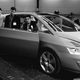 The Coupéspace concept - notice the door opening away from the body, the aggressive projector headlights and looong windscreen. This could be the actual show car under development.